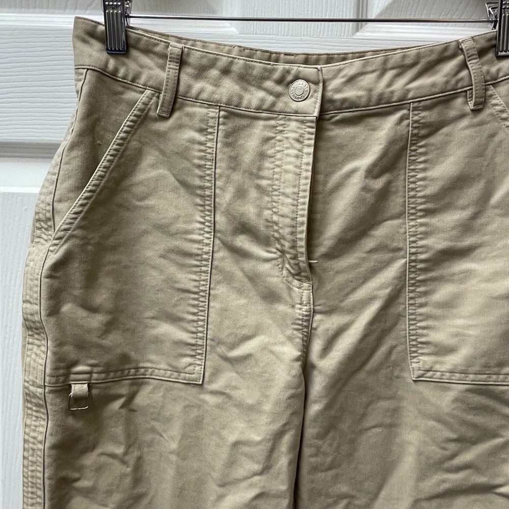Vintage Carolina Blues Women's Sz 8 Khaki Twill Cargo Pant‎ Outdoors
